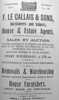 A 1925 advert, 100 years after the business was established