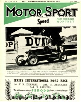 Ferodo advertised the Jersey race on the cover of a 1948 issue of Motor Sport