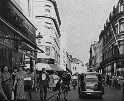 The junction with Queen Street in 1948