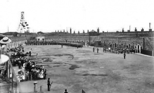 The parade ground in 1900