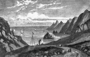 Bouley Bay in 1858