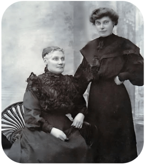 Angelina Matilda Williams, nee Dingle, and Margaret Alice Williams