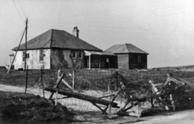 Einsatzstellung Bucht was a mortar and machine gun position above the seawall