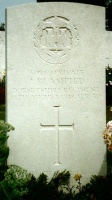 John Blampied, Bouchoir New British Cemetery