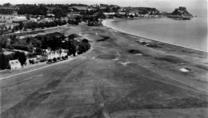 Grouville links from the air