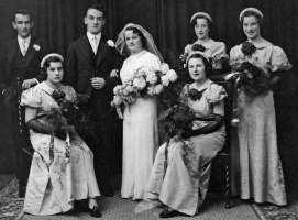 Albert and Aline Guernier's wedding in 1936
