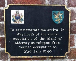 A plaque at Weymouth commemorates the evacuation. A handful of islanders actually remained