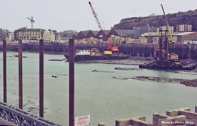 Albert Marina under construction