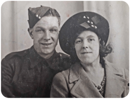 Ann Gibbs Johnson, nee Hicks, and her husband Frederick