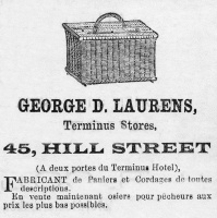 G D Laurens of Hill Street, 1894