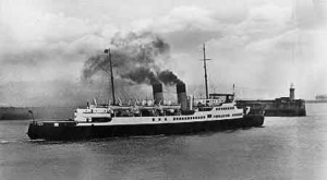 Dinard after conversion to a car ferry in 1947