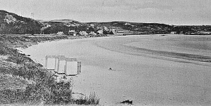 Beach tents in 1904