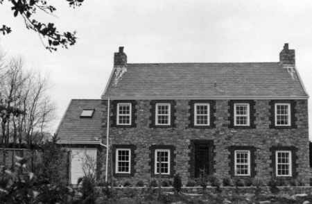 One of the new houses ...