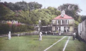 The Aberfeldy tennis court