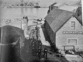 ... and marching to town