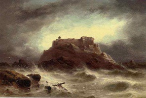 Rough Weather, Cobo Bay, Guernsey