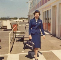 Jersey Airlines hostess