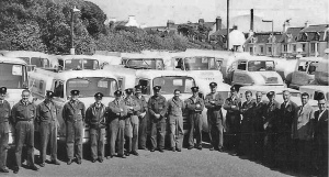 Fuel Supplies staff in 1965