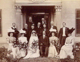 Lydie Le Riche and Wilfred Pallot wedding