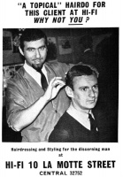 Hi Fi Hairdressers, 1965