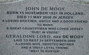 De Mooy - St John’s Church cemetery