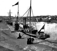 The harbour in 1893