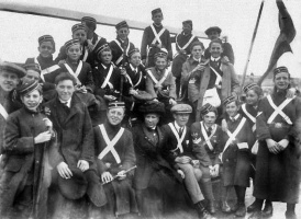 St Mark's Boys Brigade in 1914, pictured by Percival Dunham