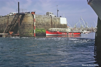 The Herm ferry at St Peter Port