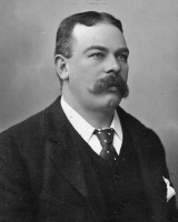 Ernest Briard (1859-1906), generation 10, Captain, Militia; partner in the shipping firm Messrs. Orange and Briard, merchants