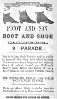Picot boots and shoes