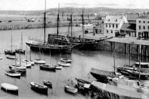 The English Harbour in 1907