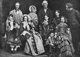 Millais with the Gray family in 1885