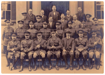 William Douglas Smith and staff