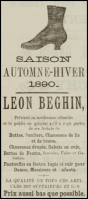 1890 advert in the Chronique de Jersey