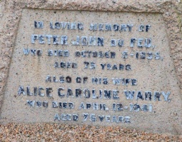 Warry - St Ouen parish cemetery