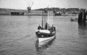 The William Henry Wilkinson in the harbour